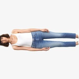 MOTHER The Mid Rise Dazzler Ankle Jeans In Hey Sun Size 32